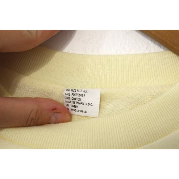 Vintage Panda Bear Puffy Sweatshirt Large - Picture 4 of 5